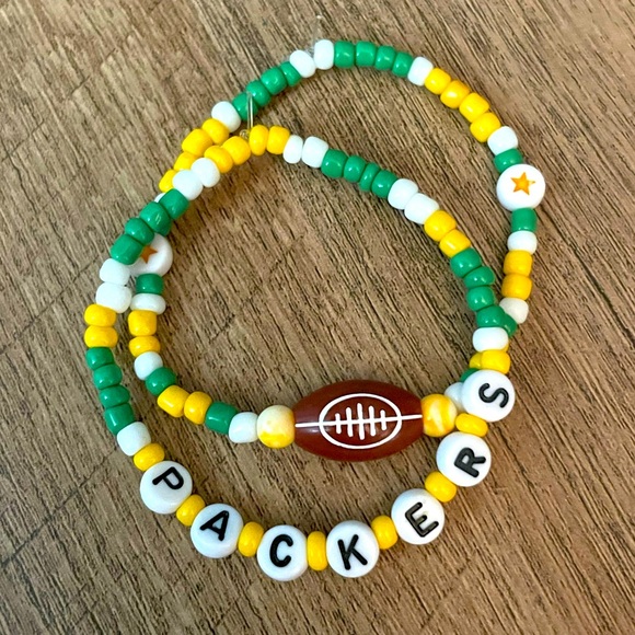 Green Bay Packers Bracelets - Picture 1 of 3